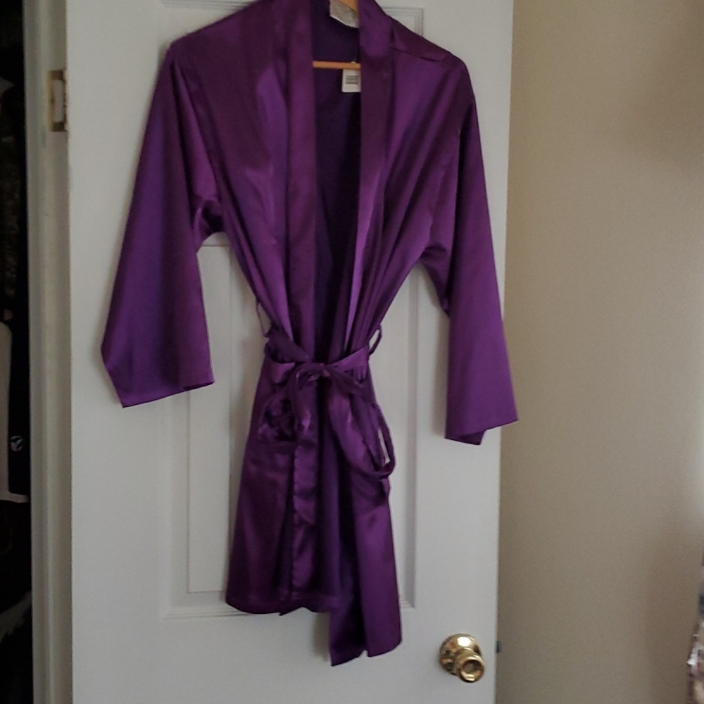 Satin robes